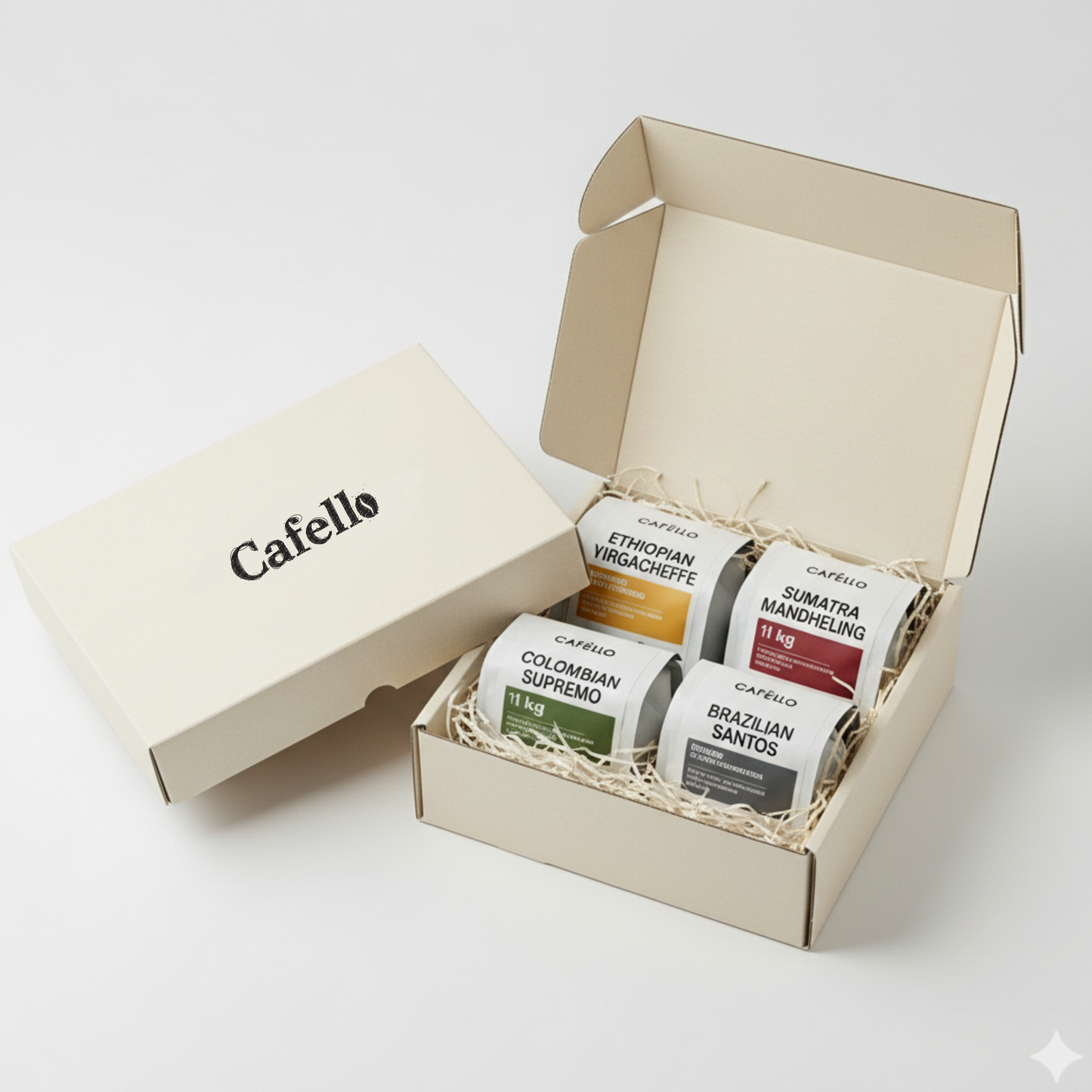 Assinatura de quatro cafés (1kg)