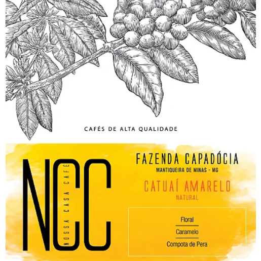CATUAÍ AMARELO - FAZENDA CAPADÓCIA / MANTIQUEIRA DE MINAS / MG