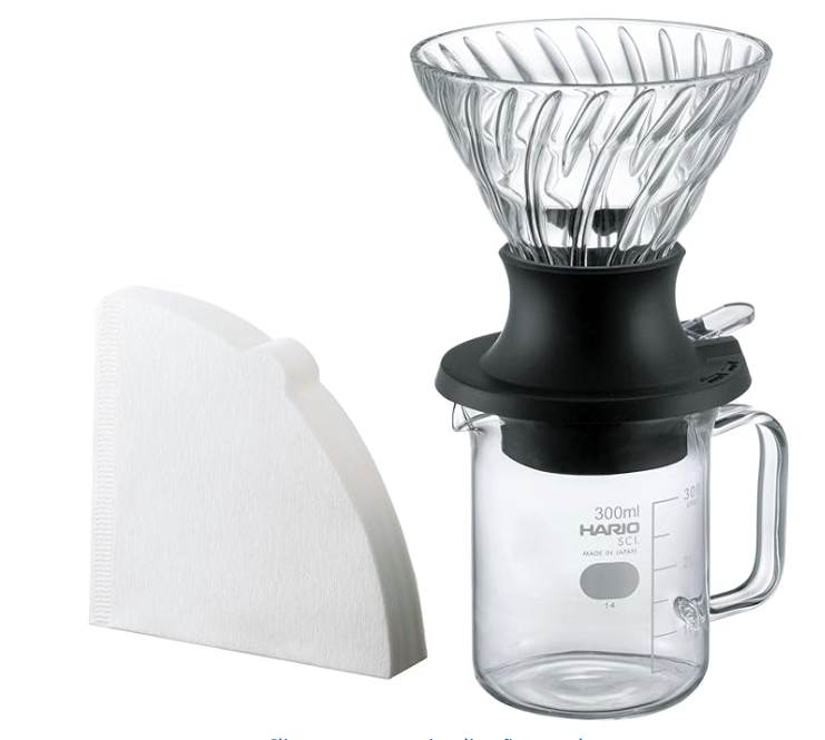 Hario Conjunto de gotejador de imersão V60