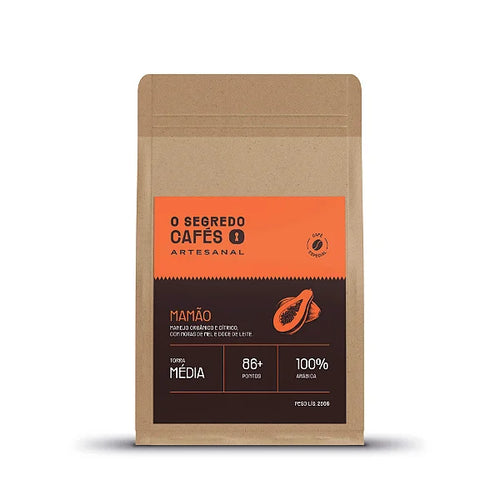 Café Especial Frutado – Mamão (Manejo Orgânico)