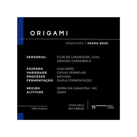 ORIGAMI COFFEE PEDRO BRÁS